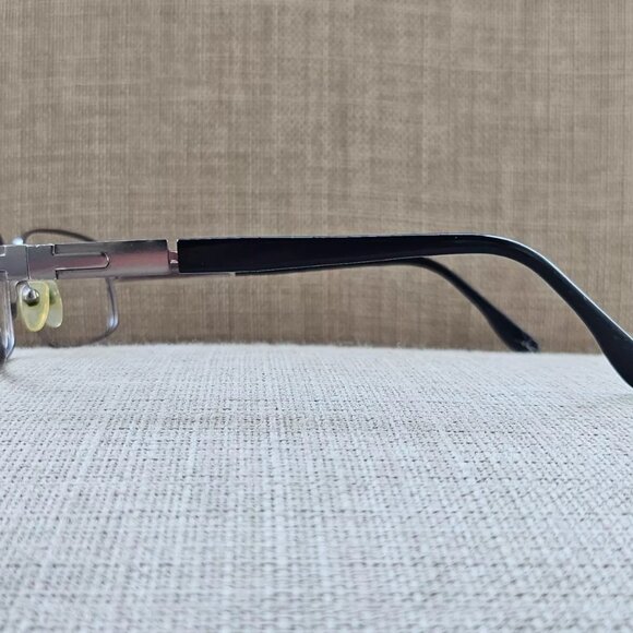 Kirkland Signature Men Eyeglasses Frame BAROLO Dk. Matte Gun Frame Made in Italy - Picture 9 of 13